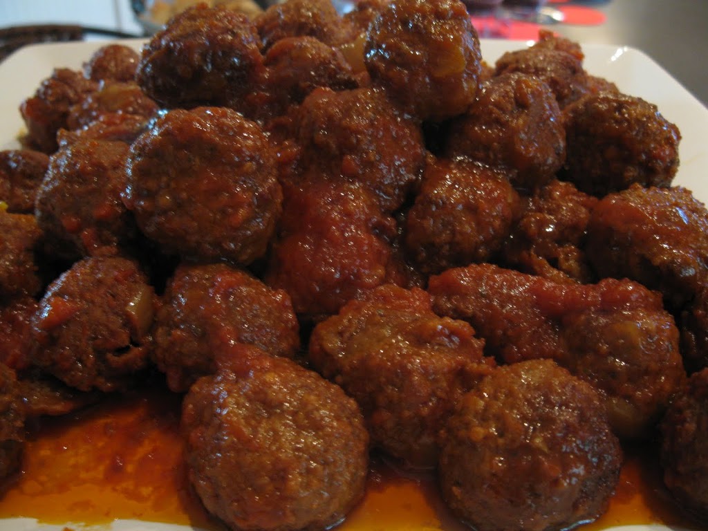 Crockpot BBQ Meatballs