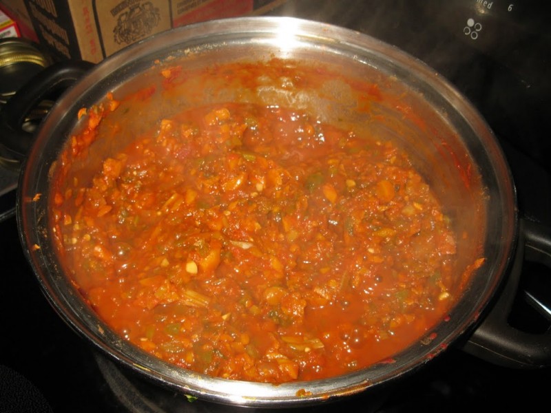 Canning Salsa
