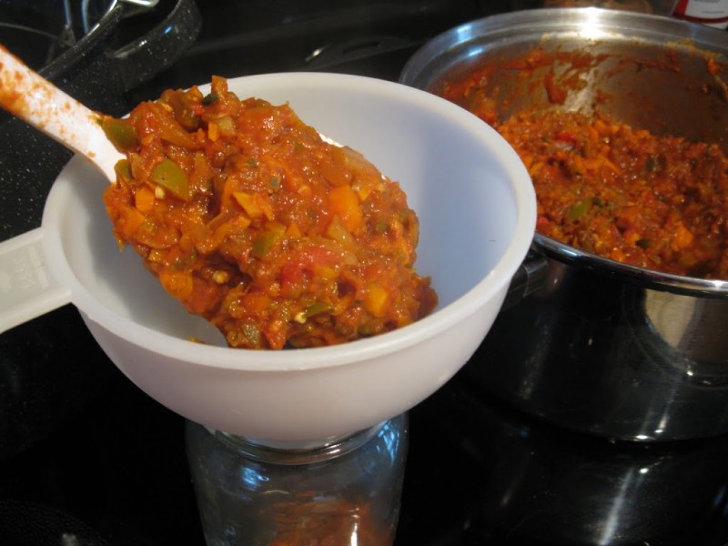Canning Salsa