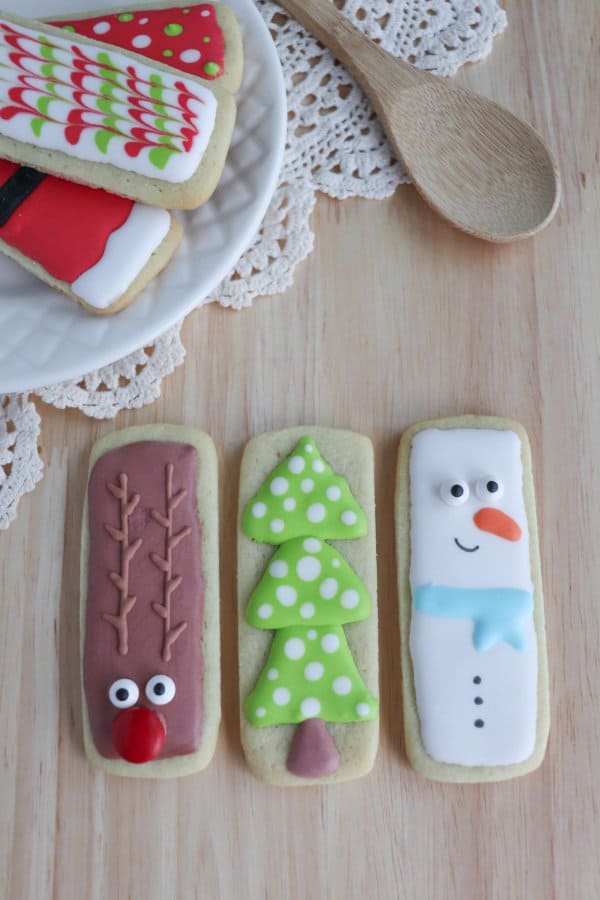 Christmas Sugar Cookies with Printable Gift Tags