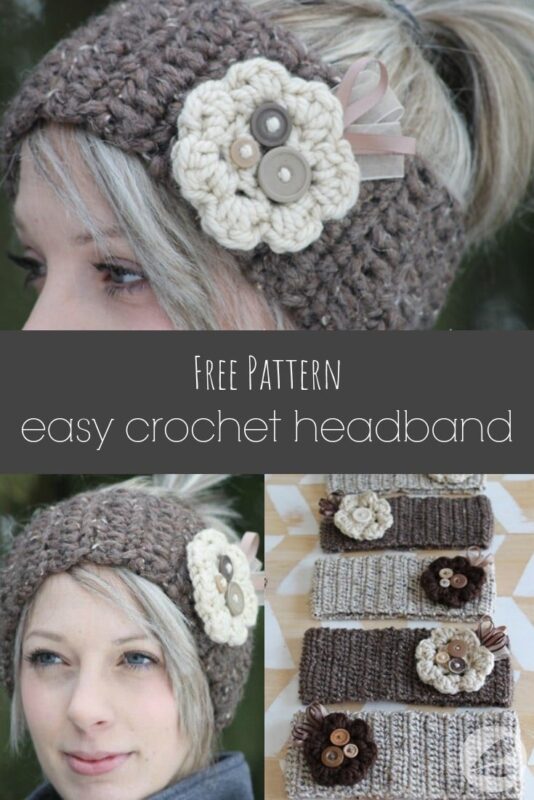 easy crochet headband pattern