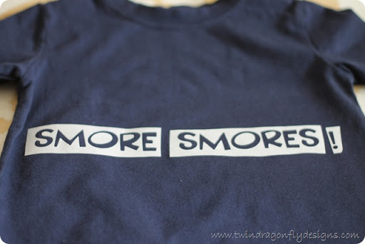 S’more Smores T-shirt Tutorial