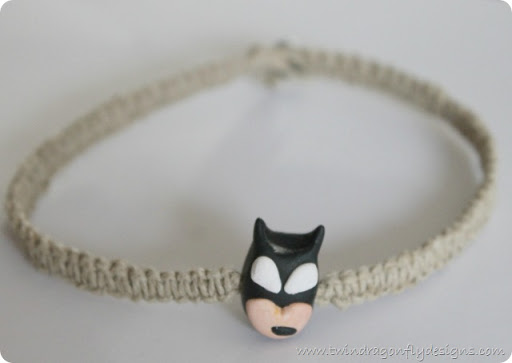 Super Hero Hemp Necklace ~ Tutorial