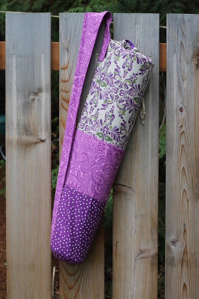 Yoga Mat Bag Pattern ~ last minture Mother’s Day gift idea…