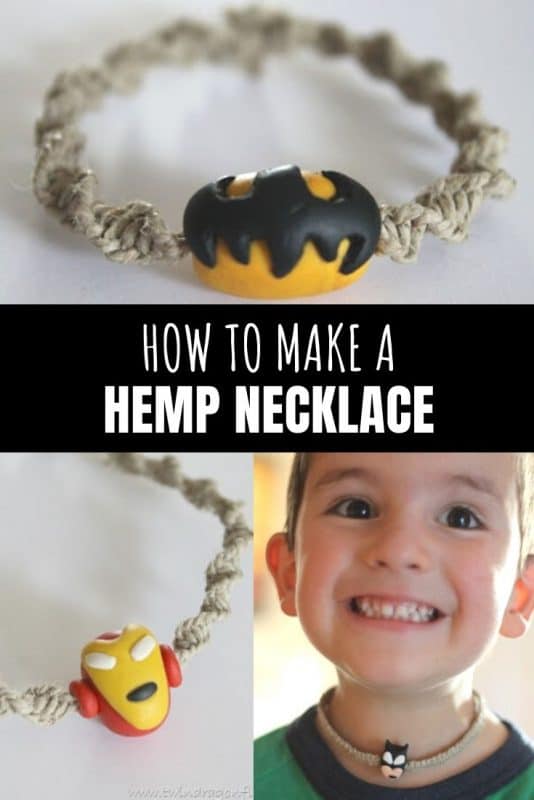 how to make a hemp necklace