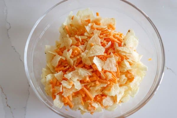 Potato Chip Tuna Casserole Process