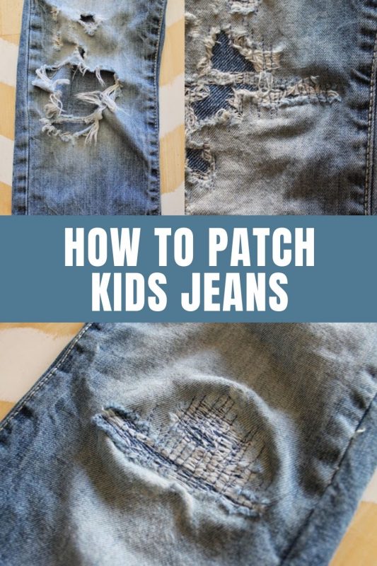 how to match kids jeans tutorial