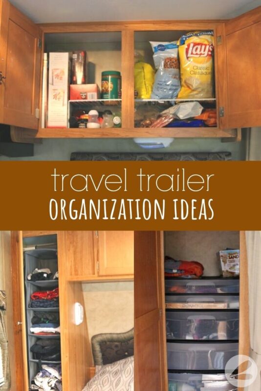 travel trailer organization ideas