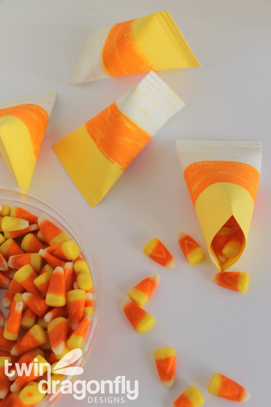 Candy Corn Container Tutorial