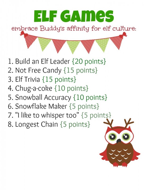Elf Holiday Party Ideas