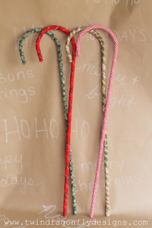 DIY Rustic Candy Canes