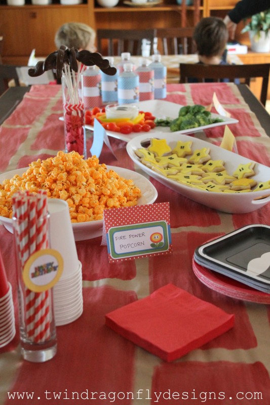 Super Mario 7th Birthday Party