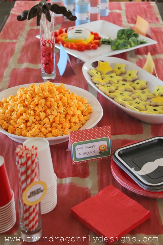Super Mario 7th Birthday Party