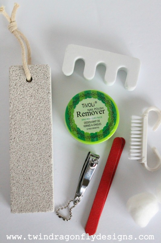 Mason Jar Pedicure Gift Idea