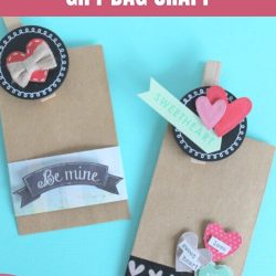 valentine gift bag craft