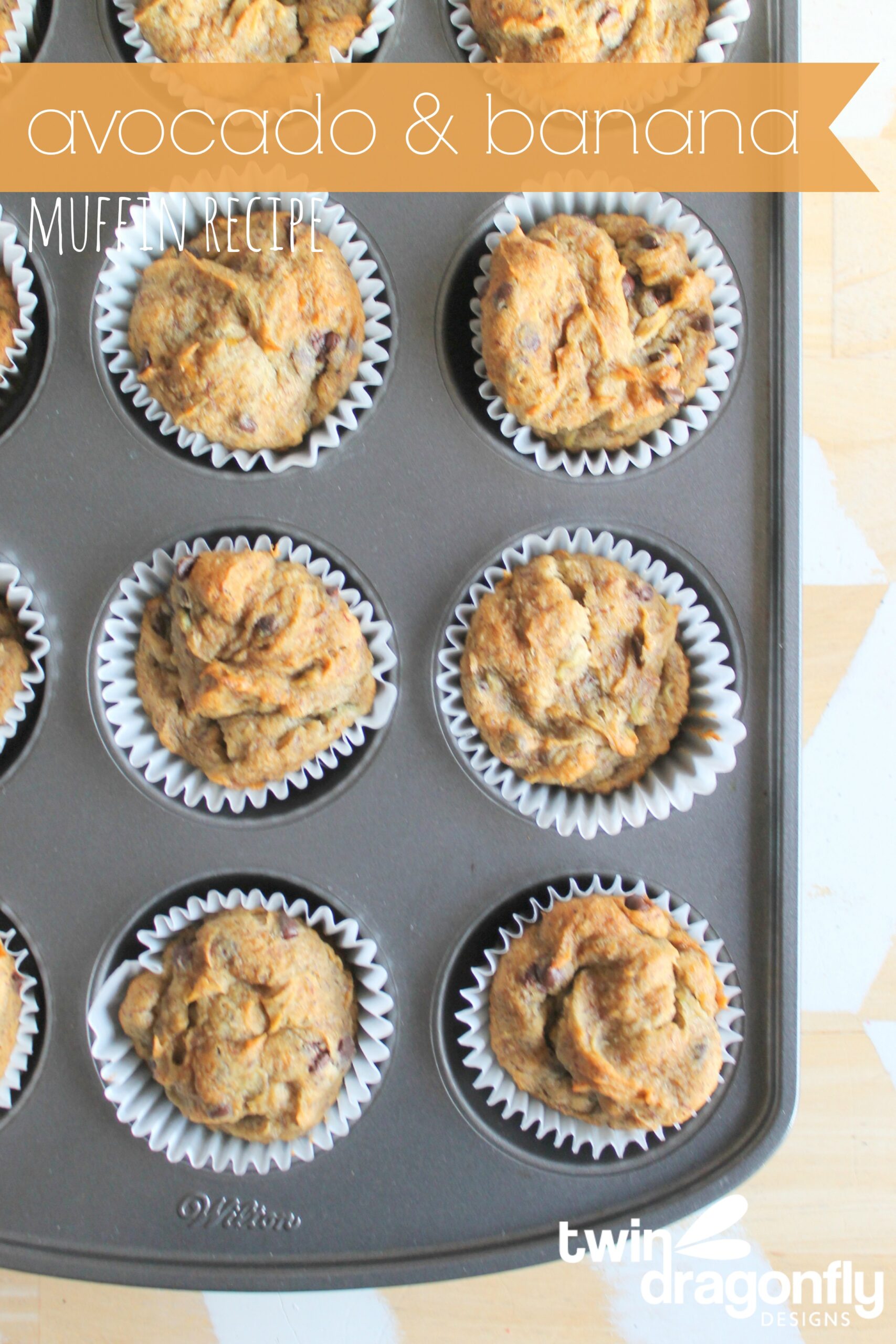 Avocado and Banana Muffin Recipe