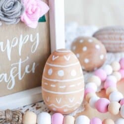 Painted Wooden Easter Eggs
