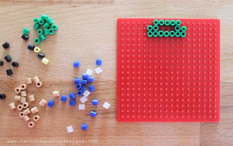 Mario & Luigi Perler Bead Bubble Wands