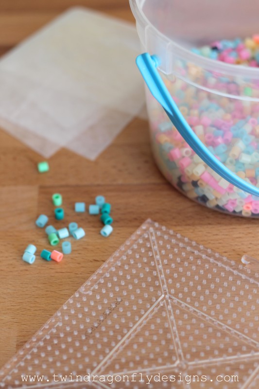 Feather Perler Bead Necklace