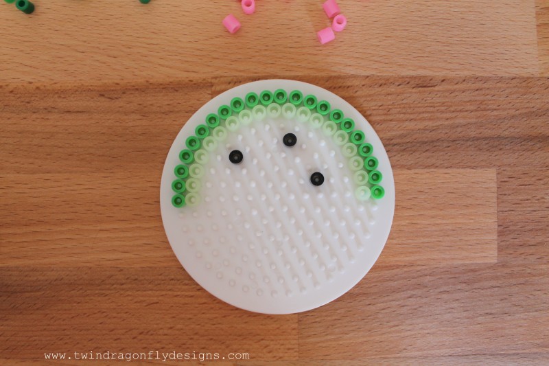 Watermelon Perler Bead Key Chain Watermelon Perler Bead Key Chain