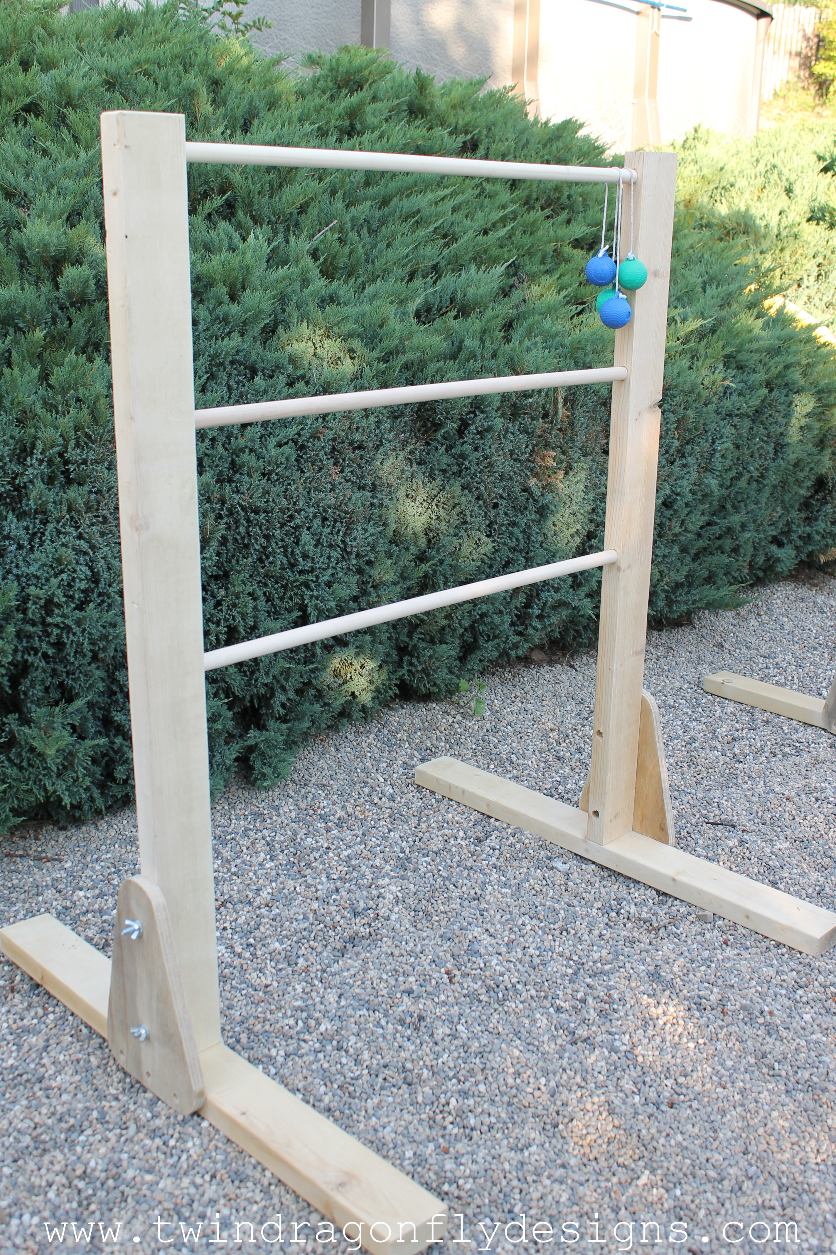 DIY Ladder Golf Game