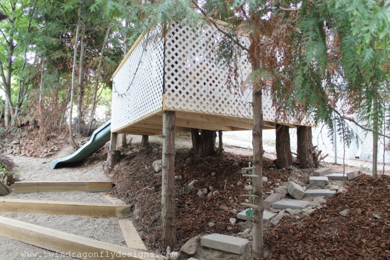 Quick DIY Tree Fort