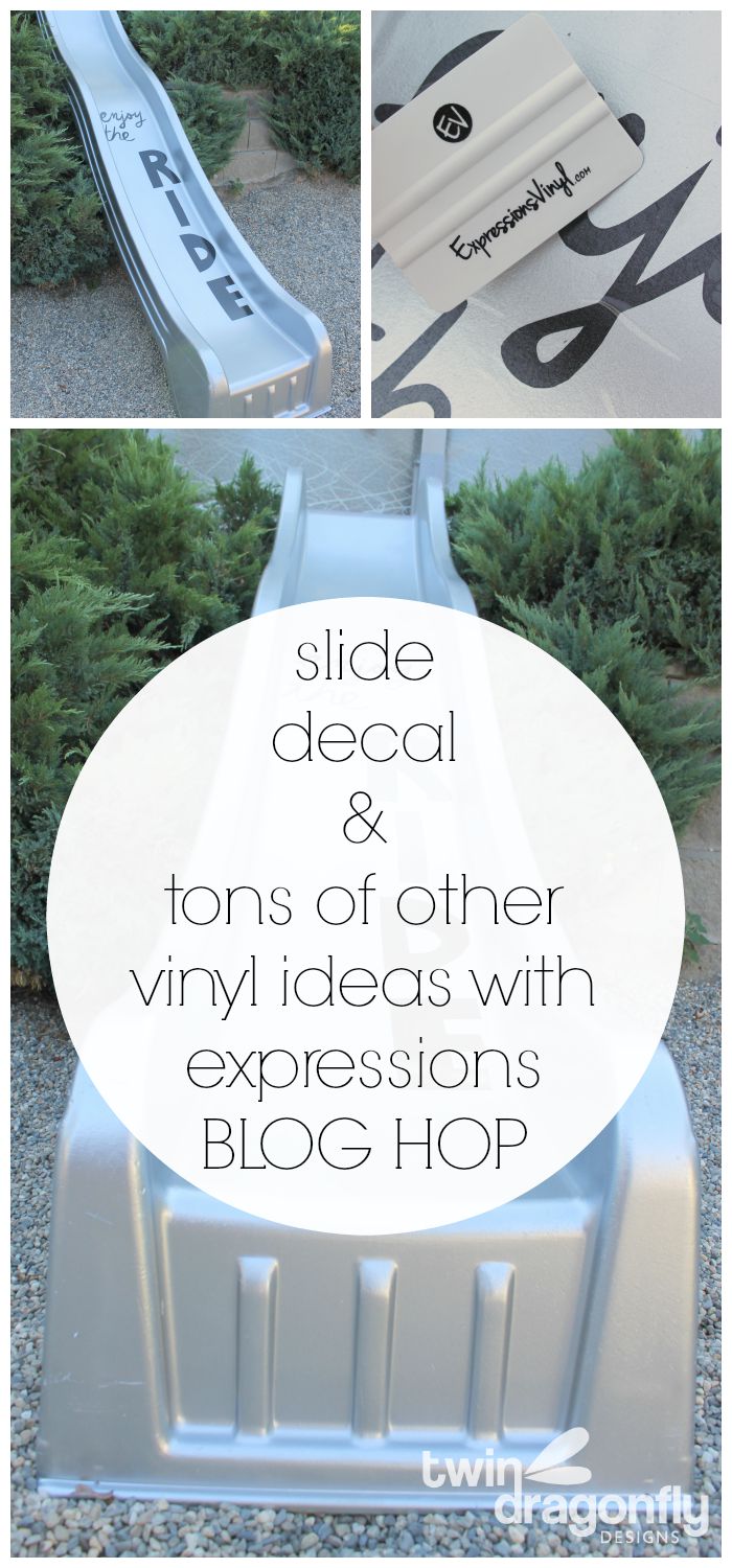 Slide Decal & Vinyl Project Ideas Blog Hop