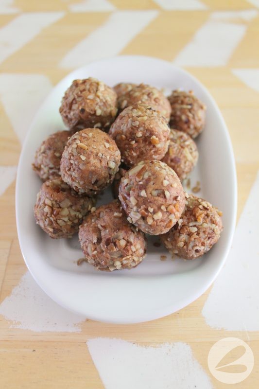Pecan Pumpkin Spice Date Bites