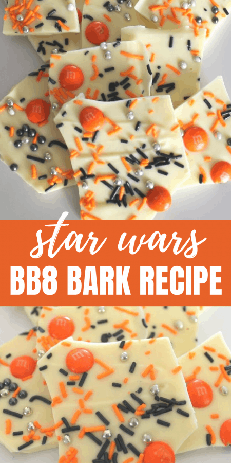 Star Wars BB8 Chocolate Bark Recipe