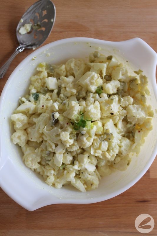 Keto Cauliflower Potato Salad