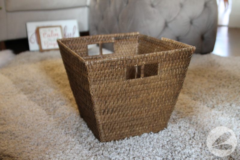 brown weaved basket
