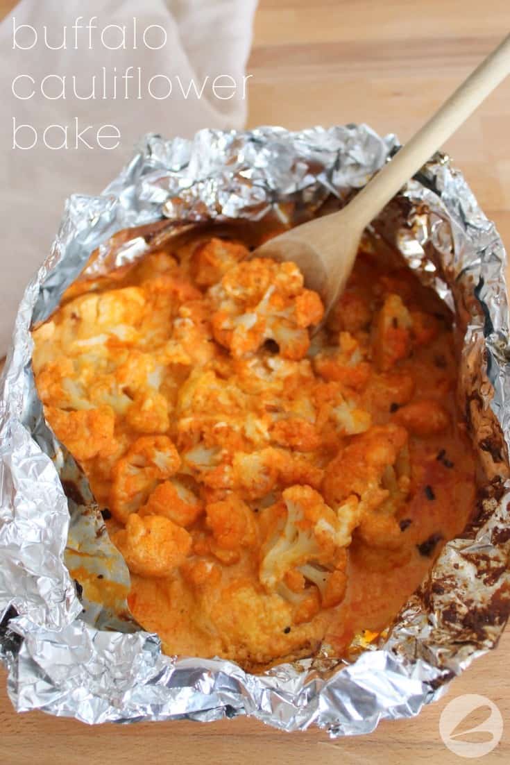 Buffalo Cauliflower Bake Camping Recipe
