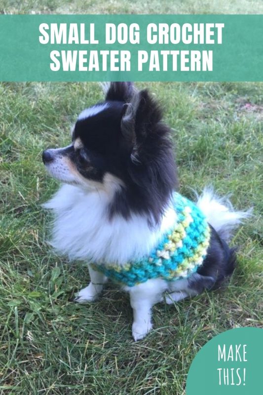 dog sweater crochet pattern