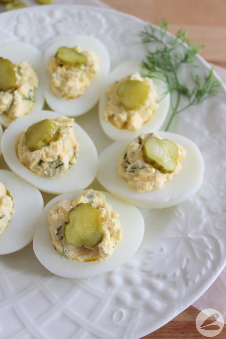 Dill Pickle Deviled Egg Recipe