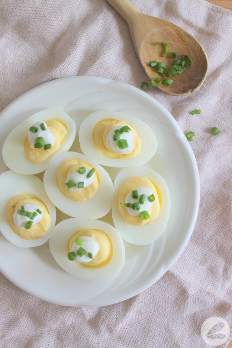 Sour Cream & Chive Deviled Egg Recipe