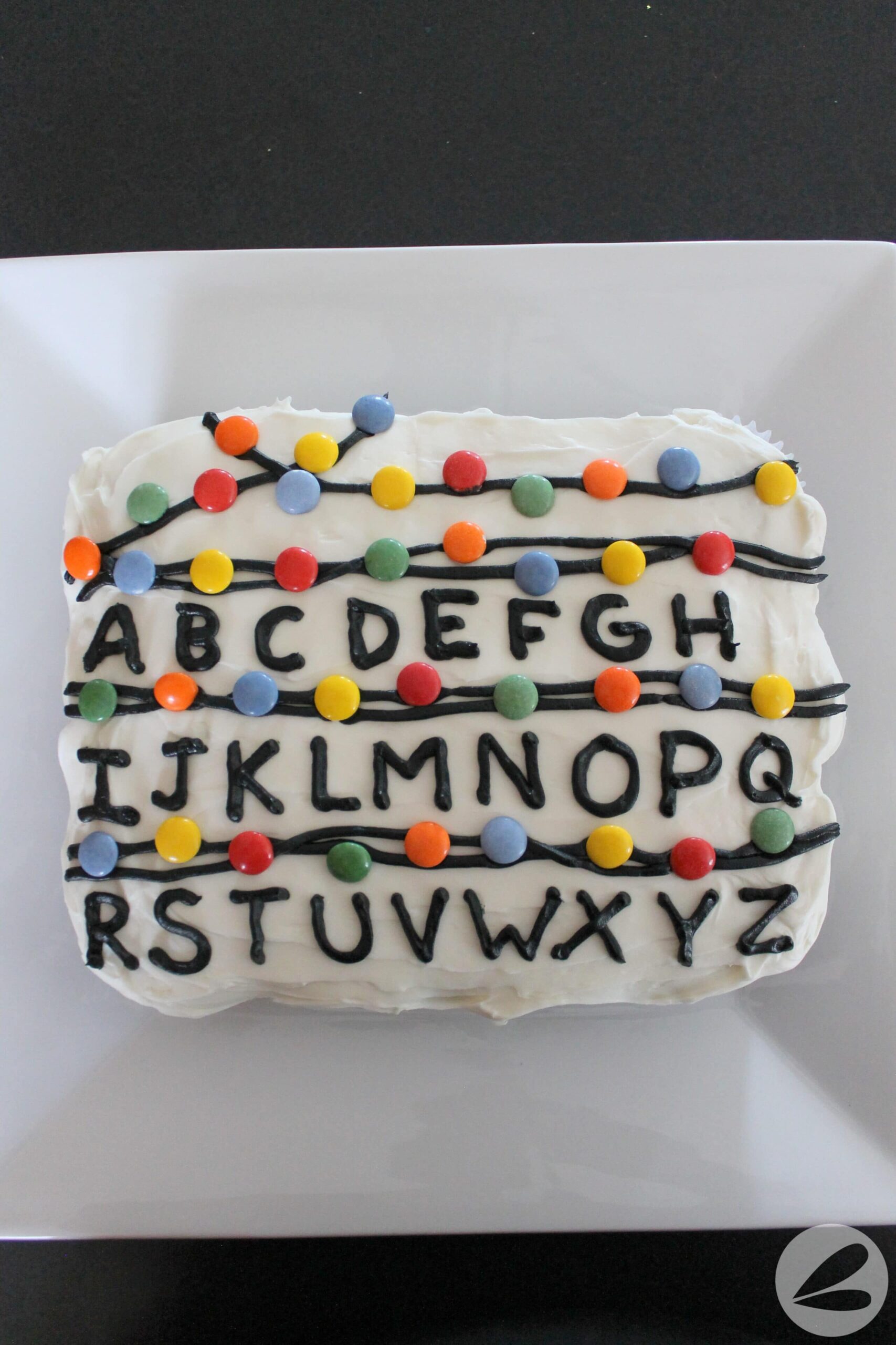 Decorating a 'Stranger Things' Ganache Drip Cake - YouTube