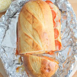 campfire pizza bake