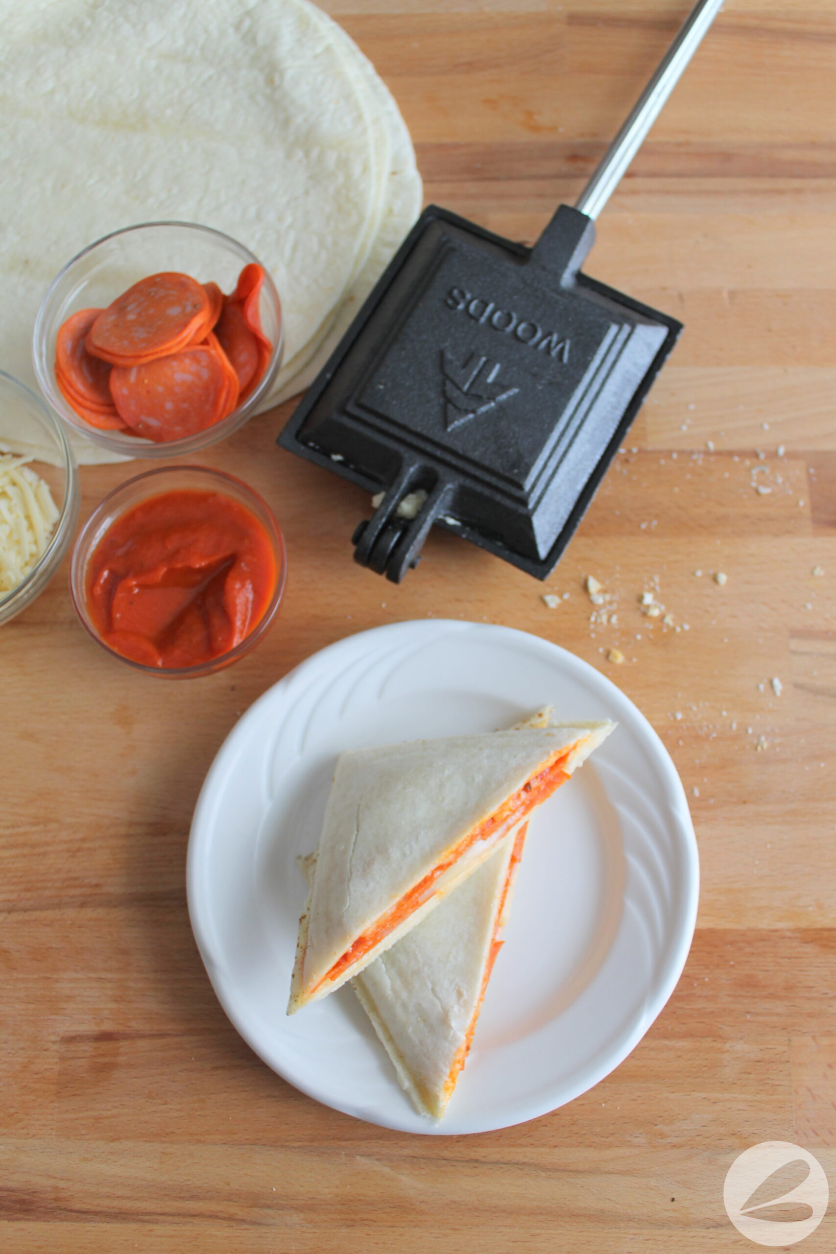 pie iron pizza pocket