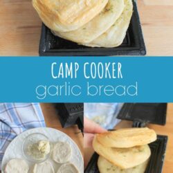 camp cooker garlic bread recipe