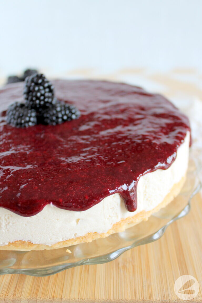 Keto Blackberry Cheesecake Recipe