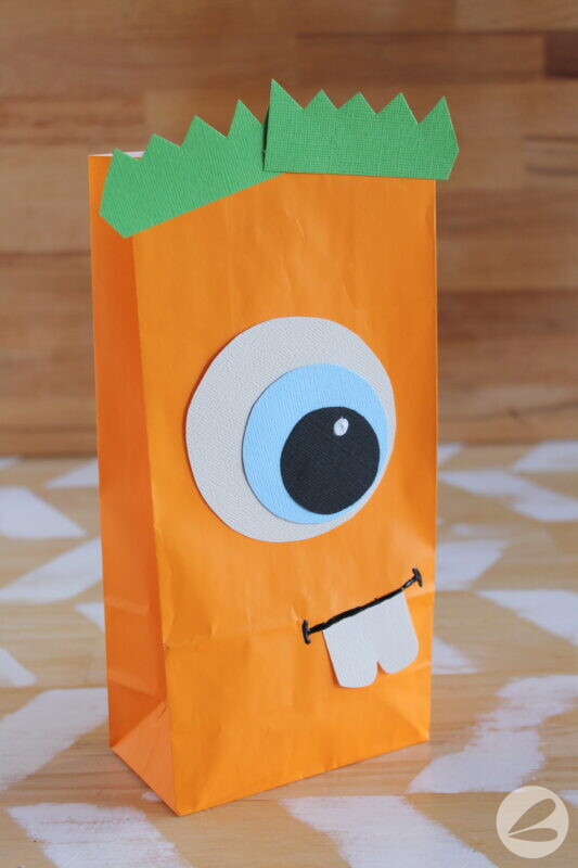 monster paper bag craft