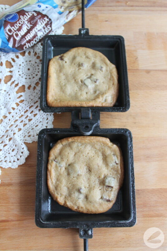 pie iron cookies