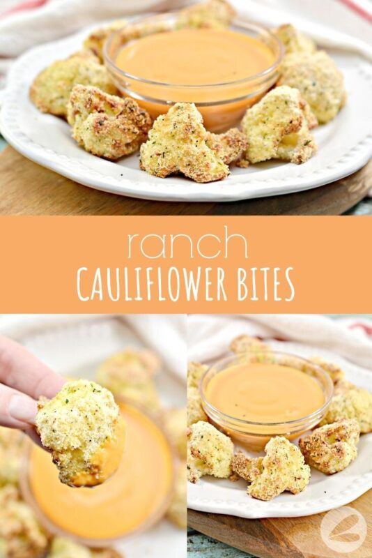 ranch cauliflower bites recipe