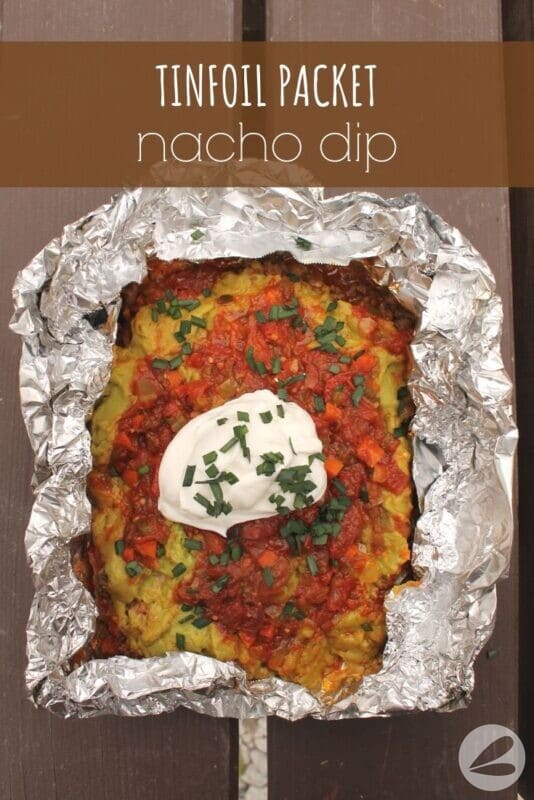 Tinfoil Packet Nacho Dip Recipe