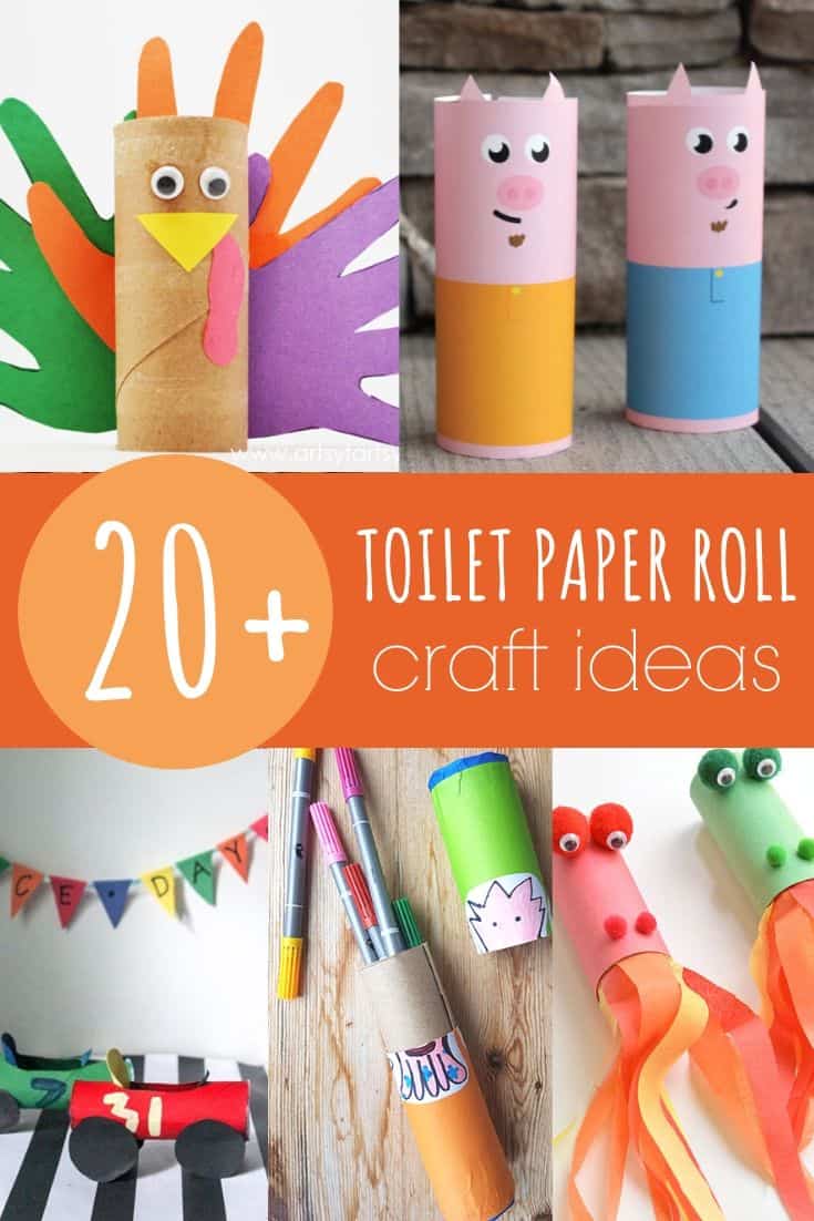 20+ Toilet Paper Roll Craft Ideas » Homemade Heather