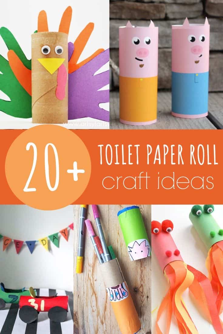 20 Toilet Paper Roll Craft Ideas Homemade Heather