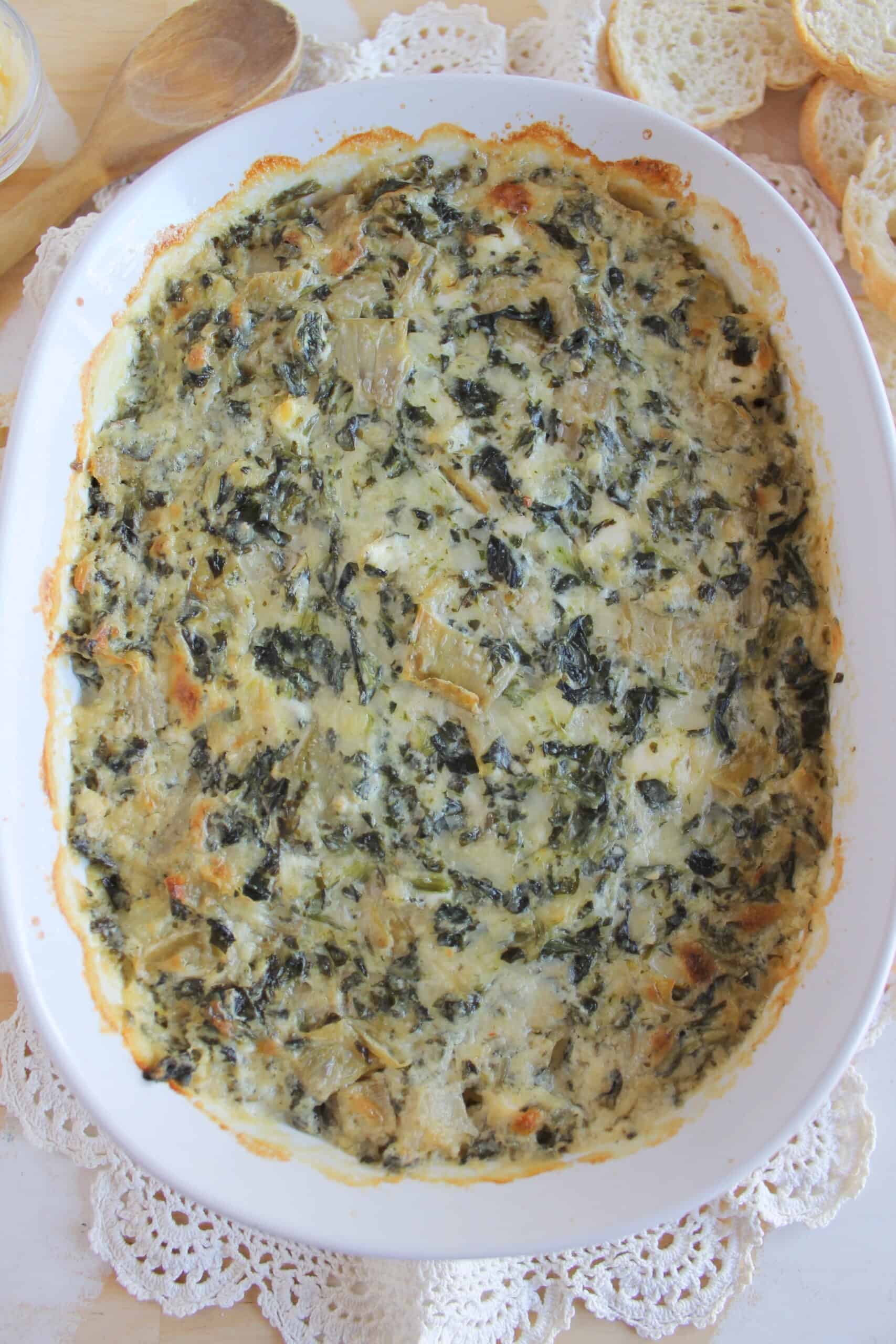 baked spinach dip