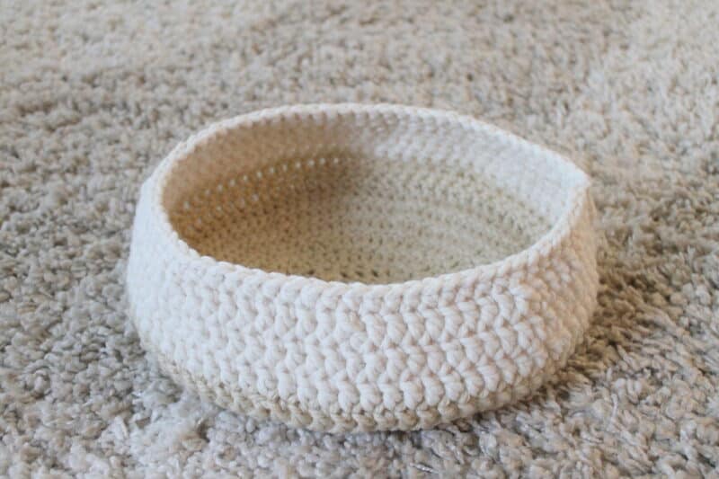 crochet dog bed pattern