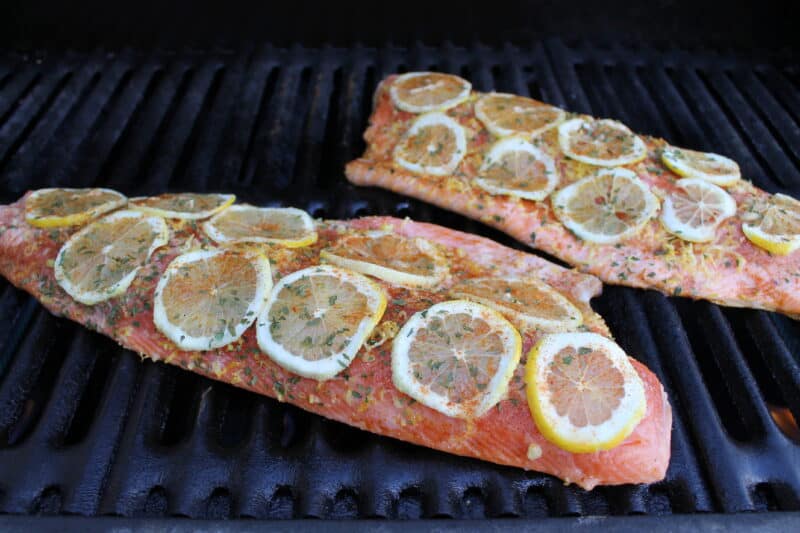 lemon bbq salmon