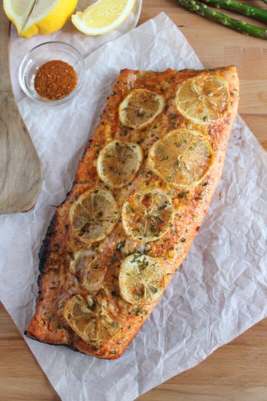 lemon bbq salmon